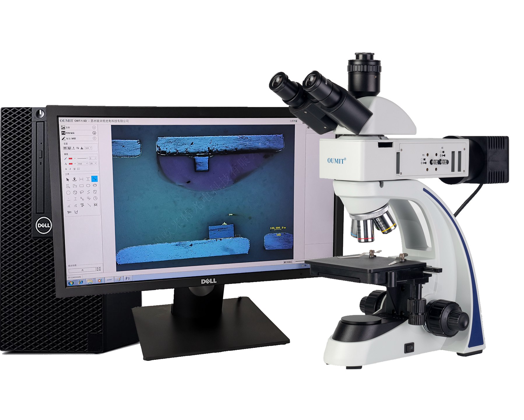 上海OMT-RT高倍熔深测量显微镜